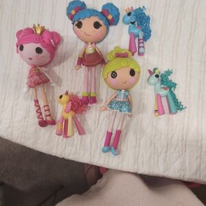 Colorful Doll and Unicorn Adventure Set